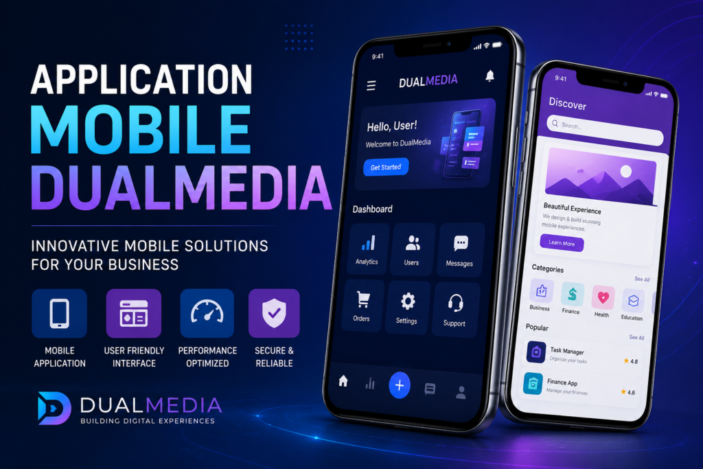 Application Mobile DualMedia Is Redefining Digital Experiences Fast Application Mobile DualMedia